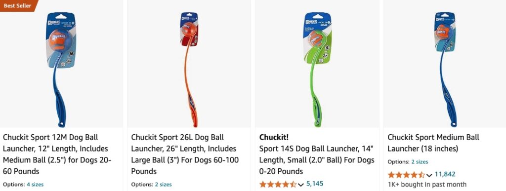 Chuckit Sport 12M Dog Ball Launcher